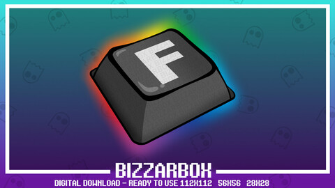 Twitch Emote: F Key