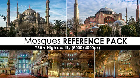 Mosques Reference Photos Pack