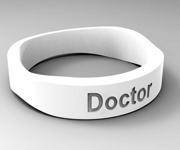 ArtStation Doctor Ring Female White Resources