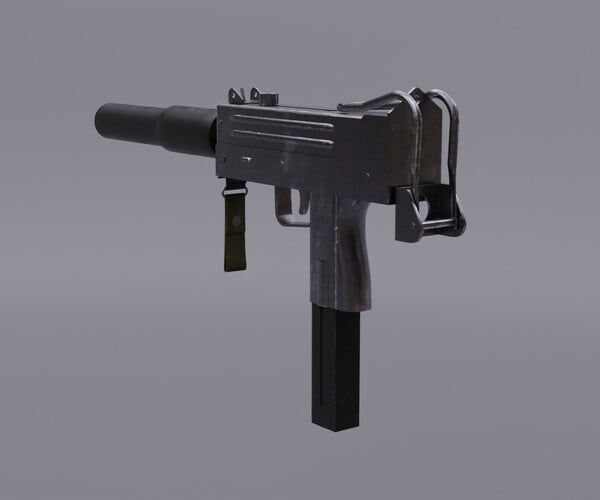 ArtStation - MAC 10 Submachine gun | Game Assets