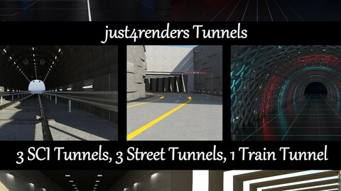 Just4Renders Tunnels