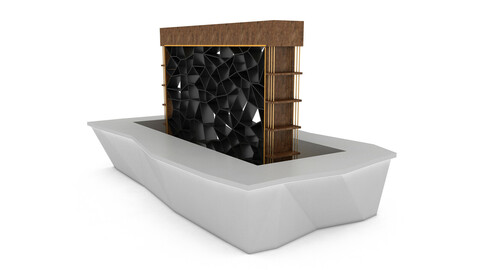 3d bar model 03 3D model