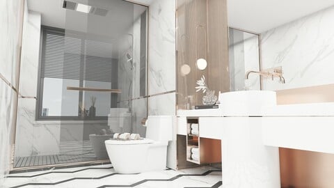 Modern Bathroom - 003