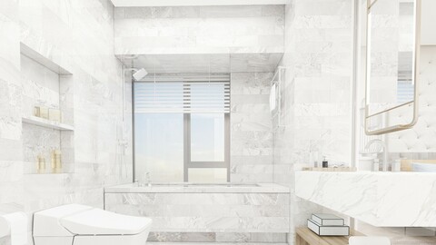 Modern Bathroom - 015