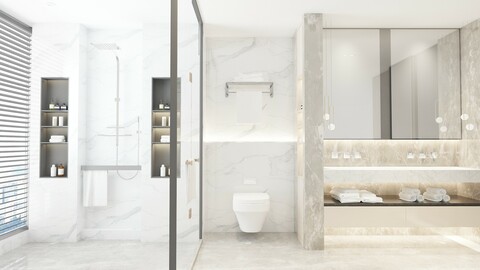 Modern Bathroom - 019