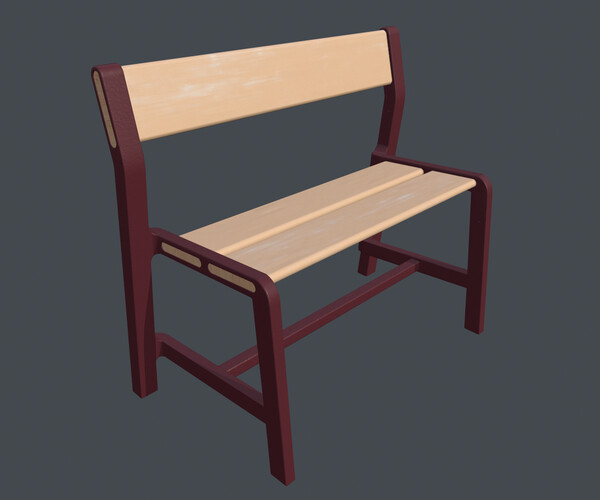 ArtStation IKEAChildren Bench Resources