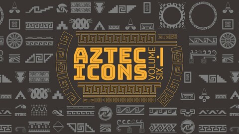 Aztec VECTOR ICONS Volume 6