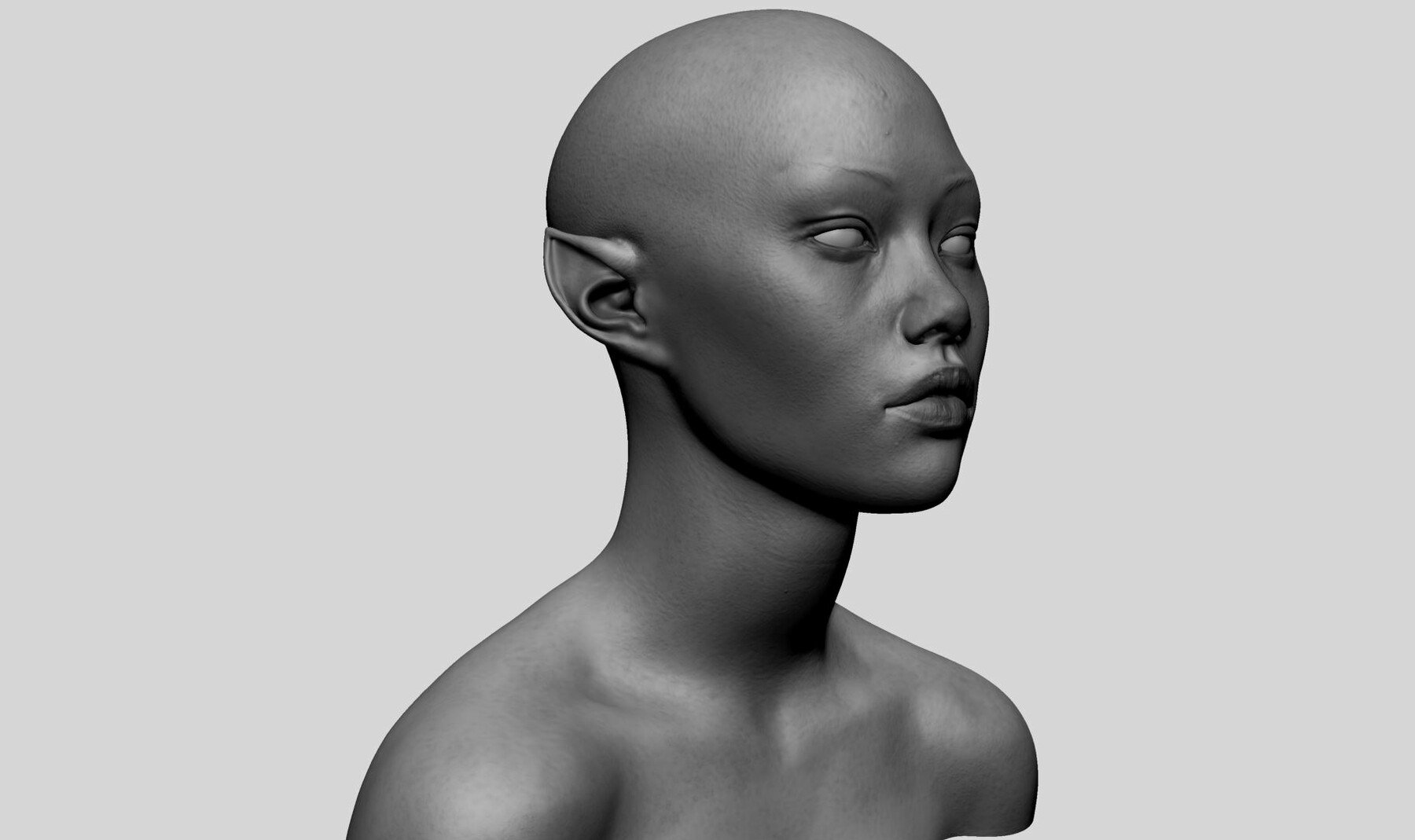 ArtStation - Fantasy Female Head 10 | Resources