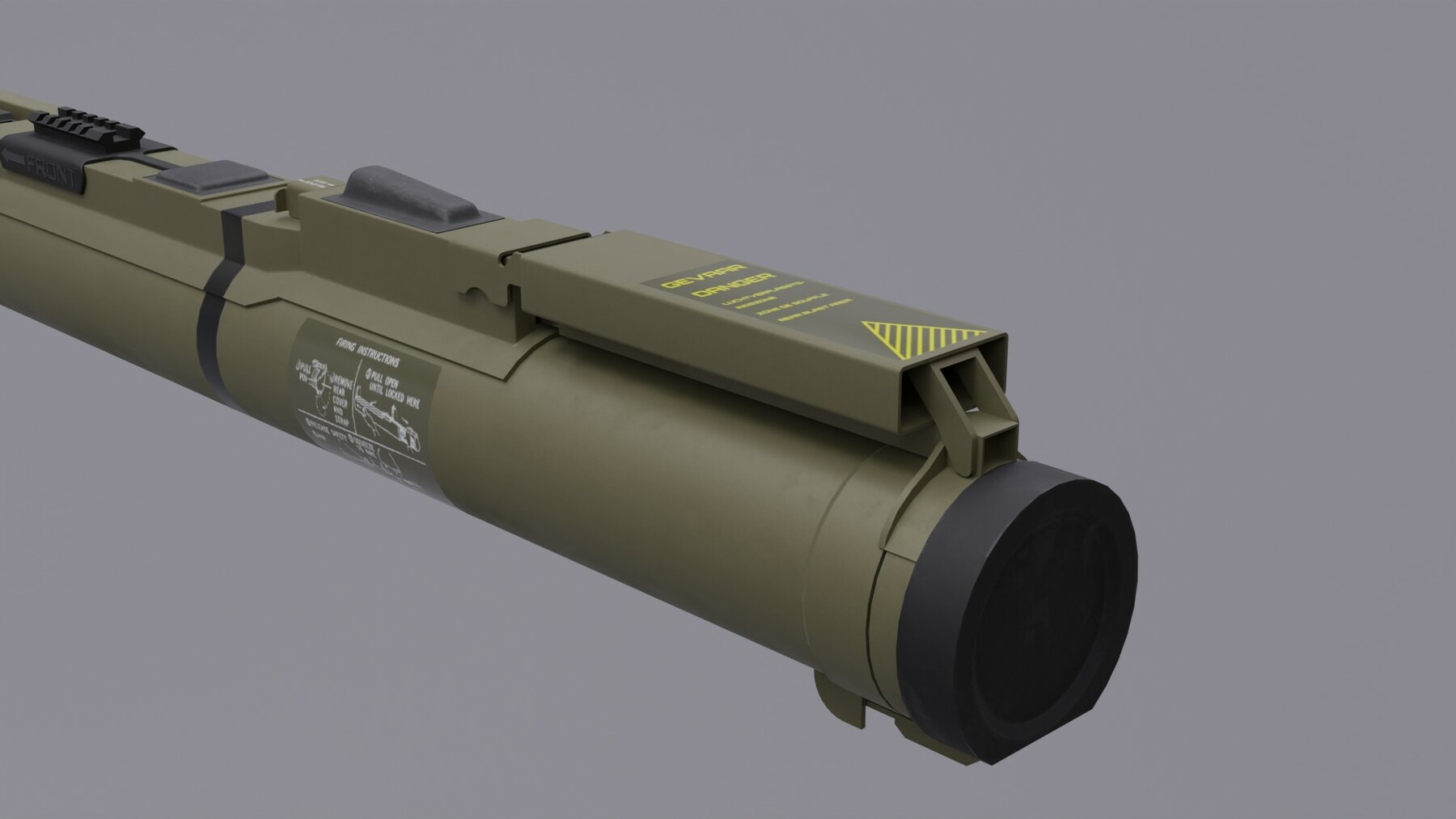 ArtStation - M72A7 LAW Light Anti-Tank Weapon | Game Assets