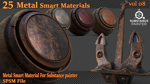 25 Metal Smart Materials - Vol 08