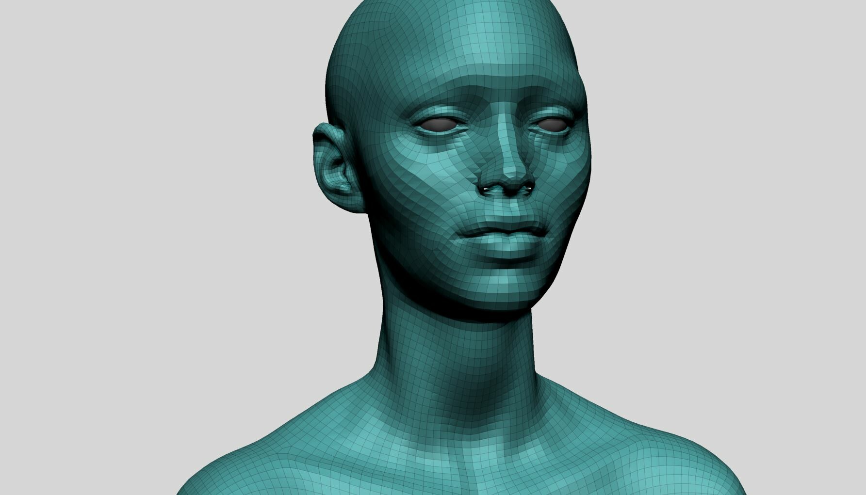 ArtStation - Female Head Basemesh | Resources