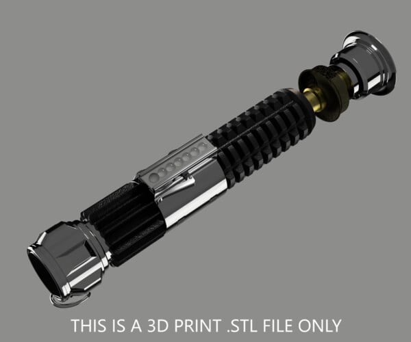 ArtStation - Star Wars – Obi Wan Kenobi’s Third Lightsaber – A New Hope ...