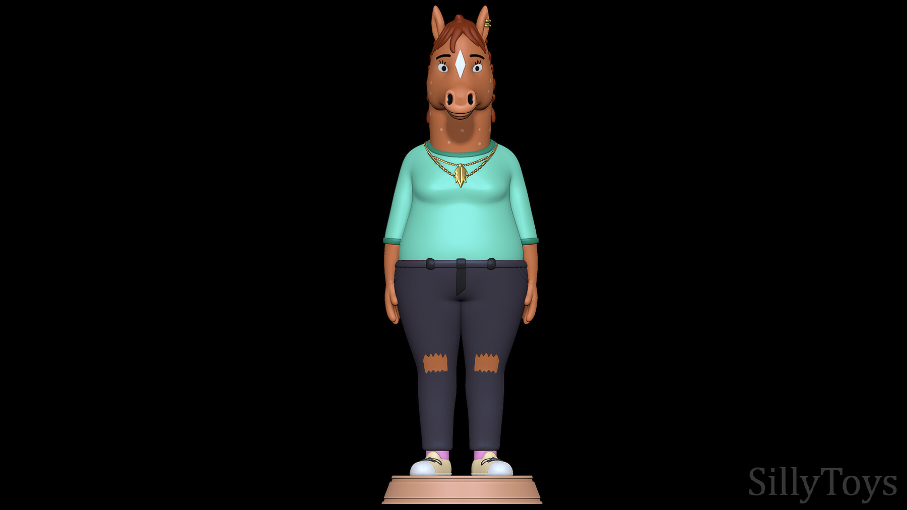 ArtStation Hollyhock Bojack Horseman 3D print model Resources