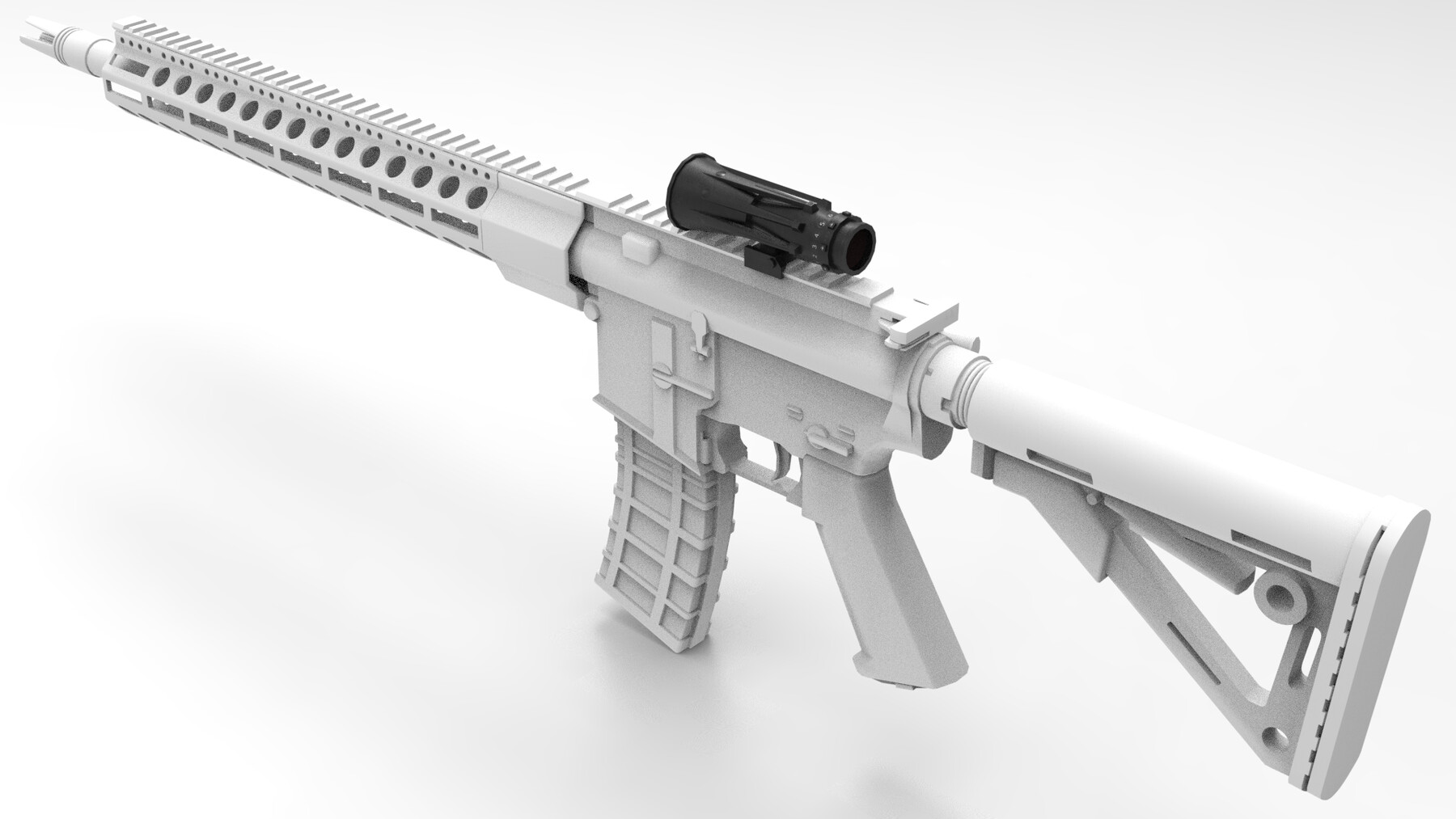 ArtStation - Scifi Low Poly Scope VR | Game Assets