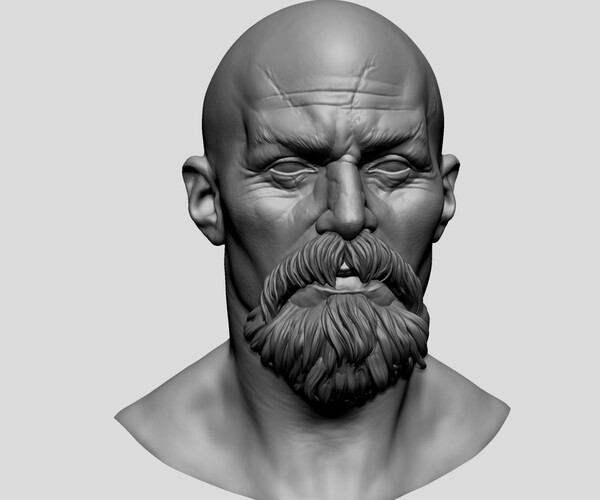 ArtStation - Male Head 06 | Resources