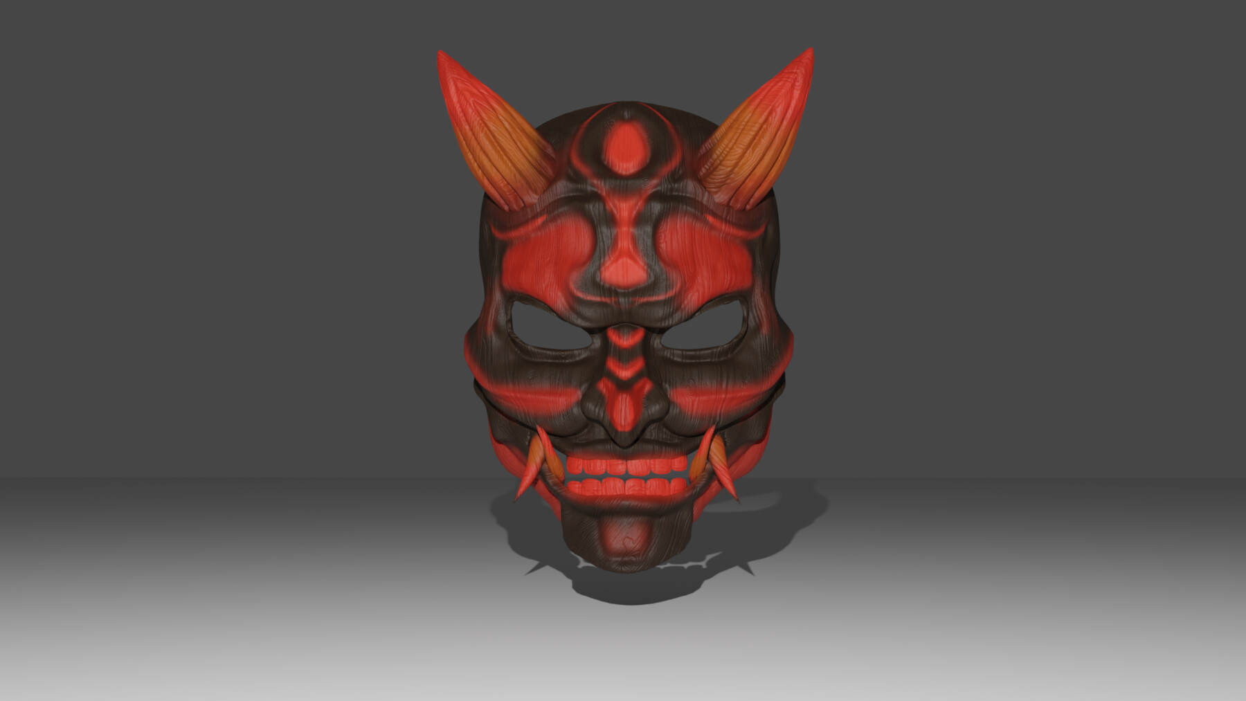 ArtStation - Samurai Mask 2 | Game Assets