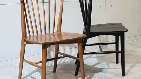 Eclair Rubber Wood Wood Table Chair