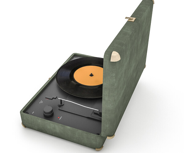 Turntables  3D Modeling Resources