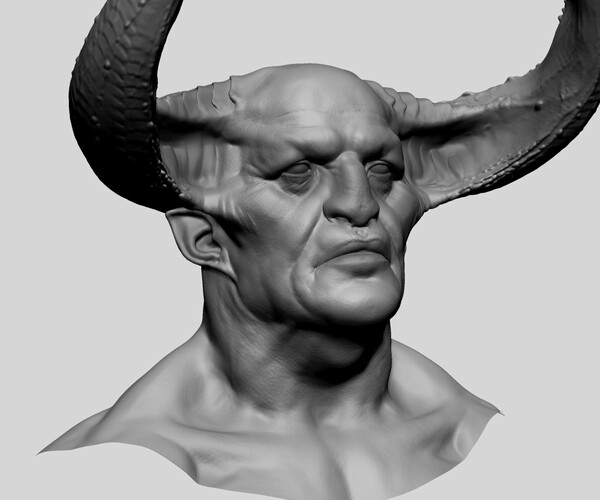 ArtStation - Creature Head 17 | Resources