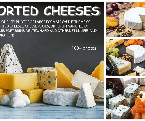 ArtStation - ASSORTED CHEESES | Resources