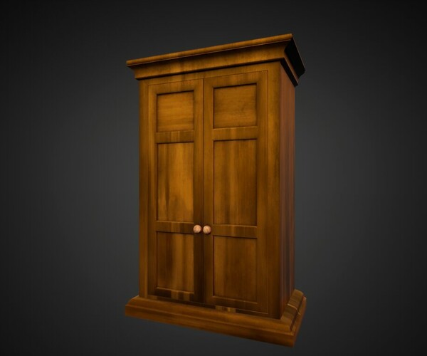 ArtStation Wardrobe Game Assets