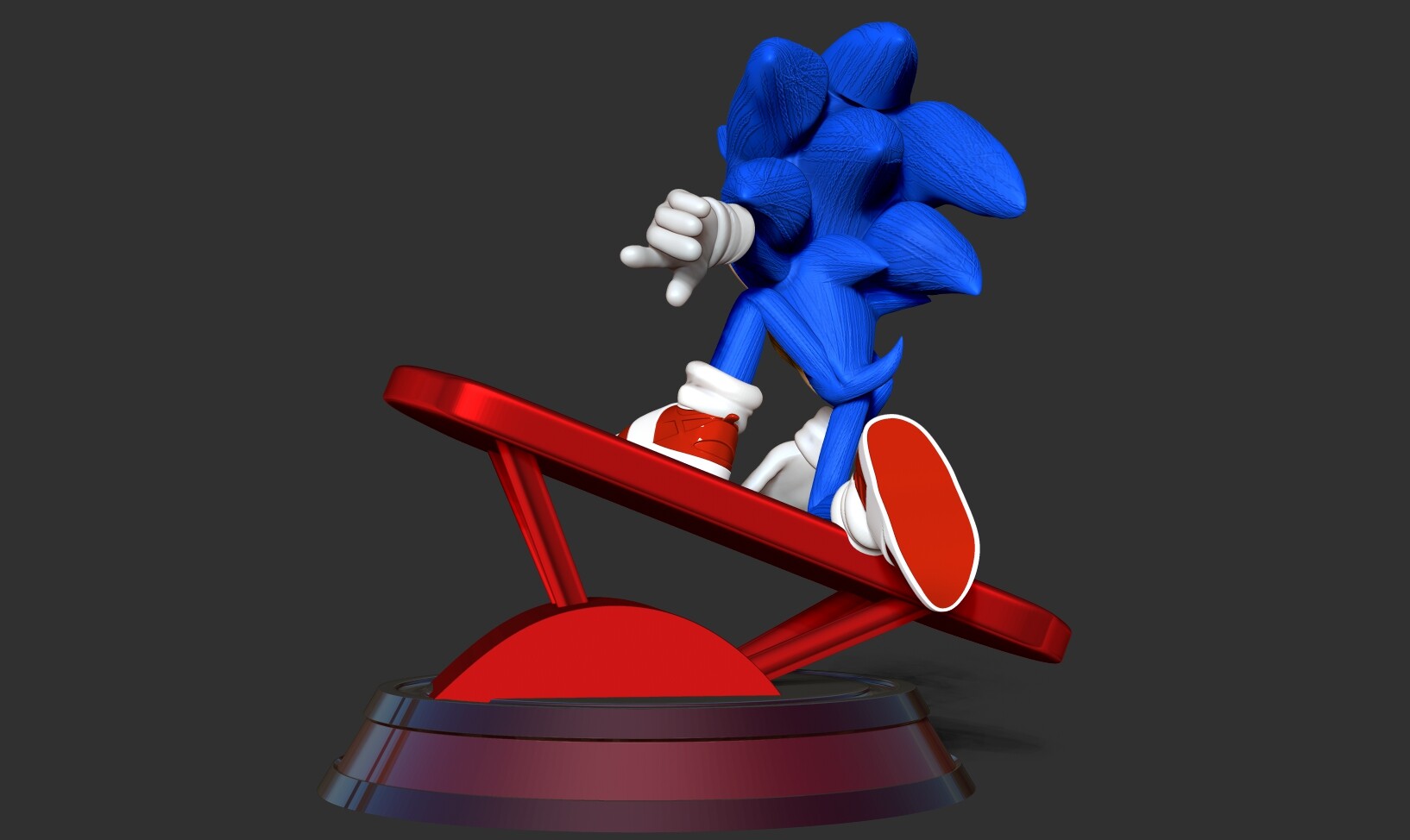 Sonic The Hedgehog 2 - 3D Print Model by Sinh Nguyen