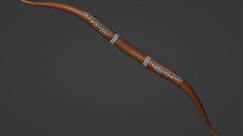 3D Printable Files - Merida's Bow from Brave