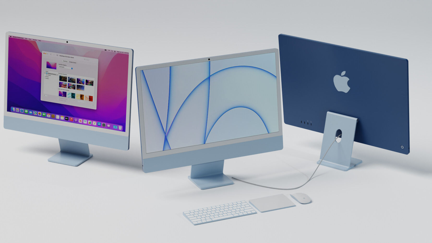 Apple iMac 21.5 - MacOs (Clavier & souris Apple inclus) - Déclassé