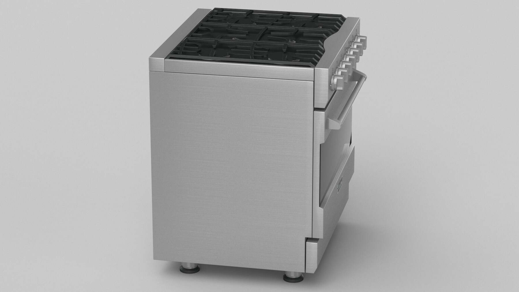 ArtStation Viking 30in SelfCleaning Dual Fuel Range RVDR3302 3d