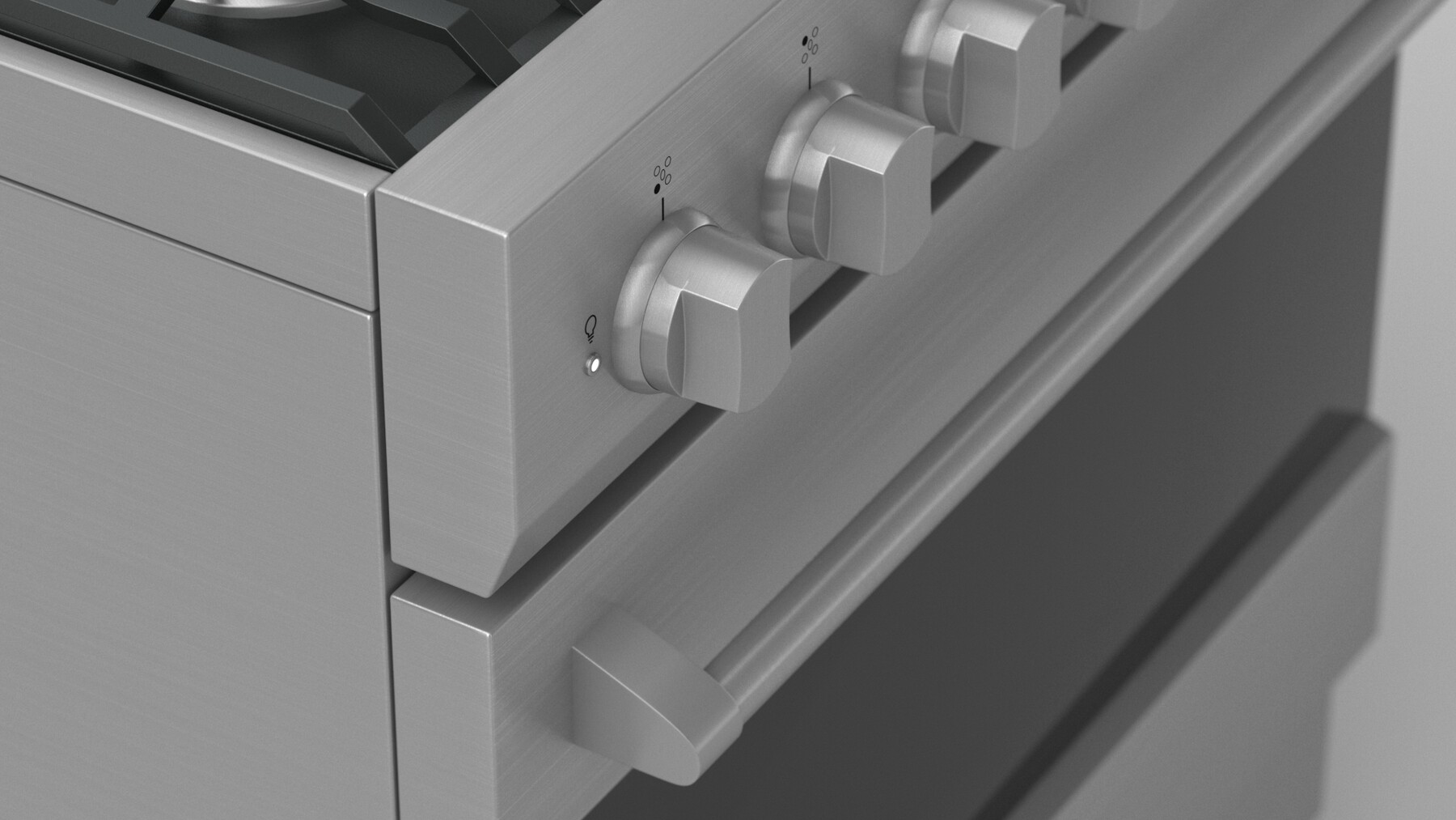 ArtStation Viking 30in SelfCleaning Dual Fuel Range RVDR3302 3d