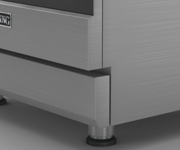 ArtStation Viking 30in SelfCleaning Dual Fuel Range RVDR3302 3d