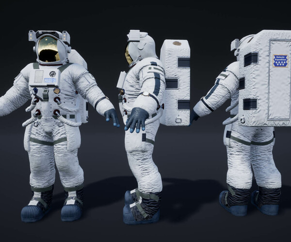 ArtStation - Astronauts Pack | Game Assets