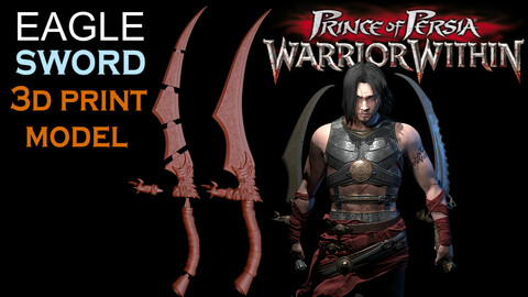 PRINCE OF PERSIA-EAGLE SWORD 3D Print Model