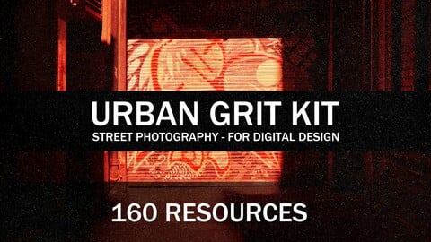 Urban Grit Kit - 160 Photobash Resources