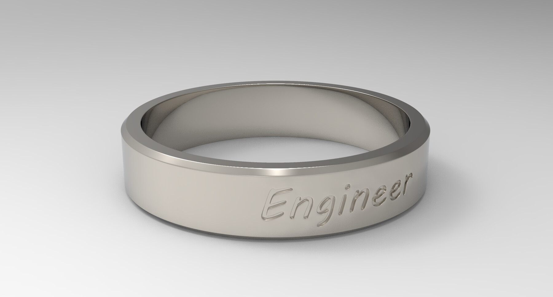 ArtStation Engineer Ring Platinum Resources