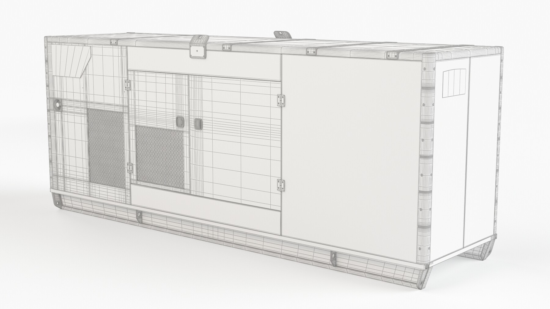 Artstation Diesel Generators 02 3d Model Resources 5360