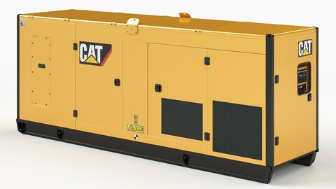 Diesel Generators 02 3D model