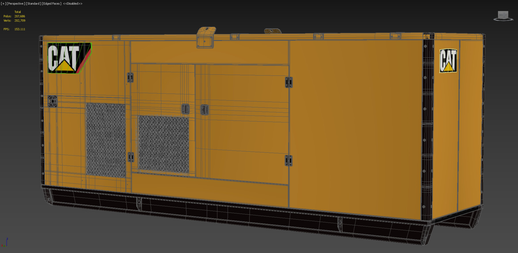 Artstation Diesel Generators 02 3d Model Resources 6346