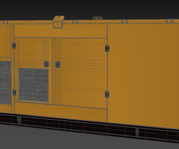 Artstation Diesel Generators 02 3d Model Resources 5445