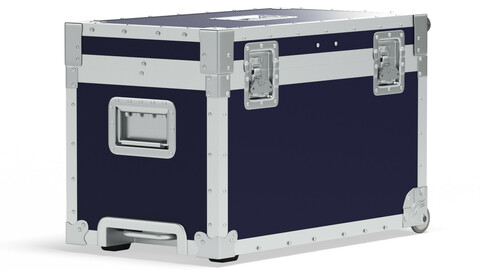 Flight Cases Big Close 01 3d Model