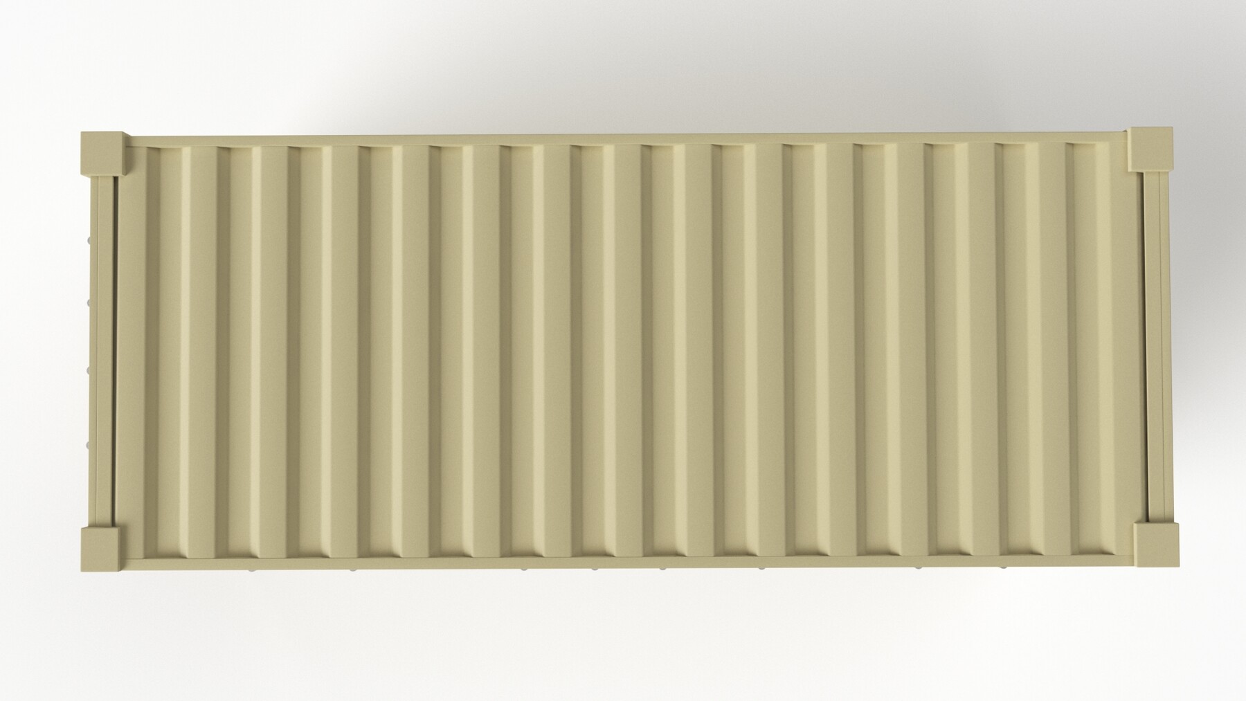 ArtStation - 20 ft Military Containers Sand Colour 3D Model | Resources