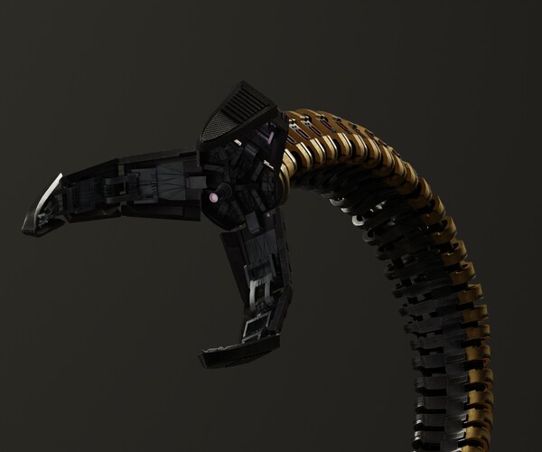 ArtStation SpiderMan 2 Doctor Octopus aka Doc Ock Mechanical Arms 3D
