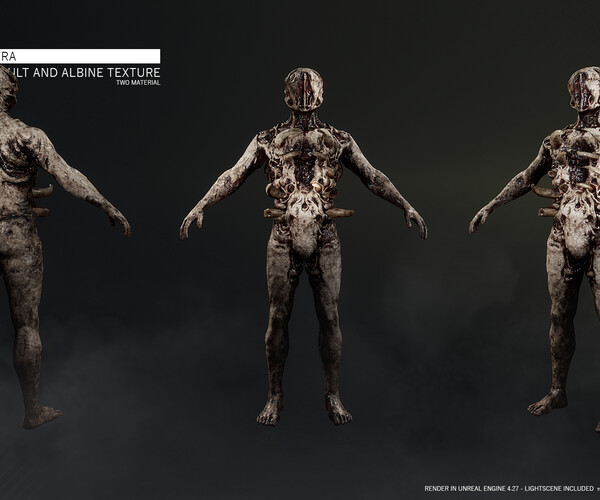 ArtStation - Zombie 04 - Game Assets + Extra | Game Assets
