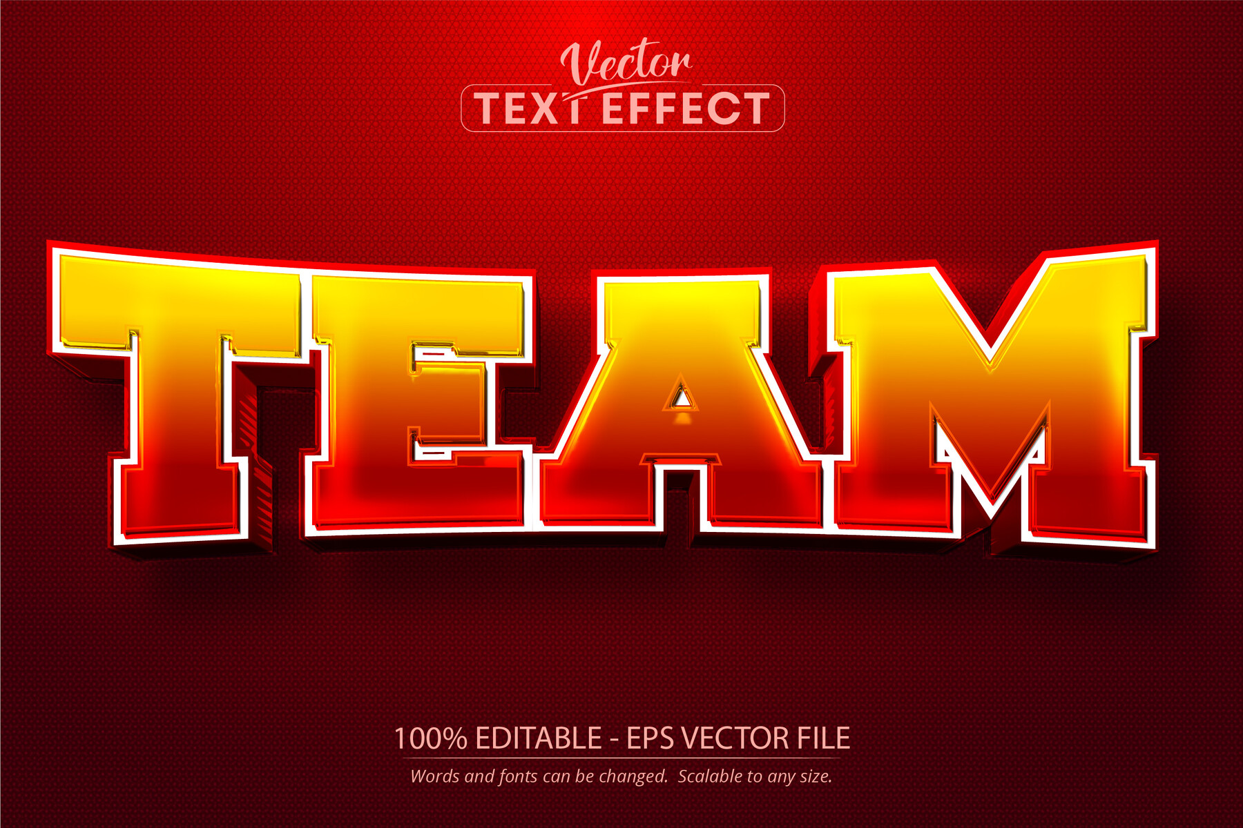 ArtStation - Sport text effect, editable team text style | Artworks