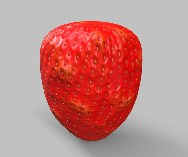 ArtStation Strawberry Base Resources