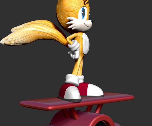 ArtStation - Tails- Sonic the Hedgehog 2 Fanart | Resources