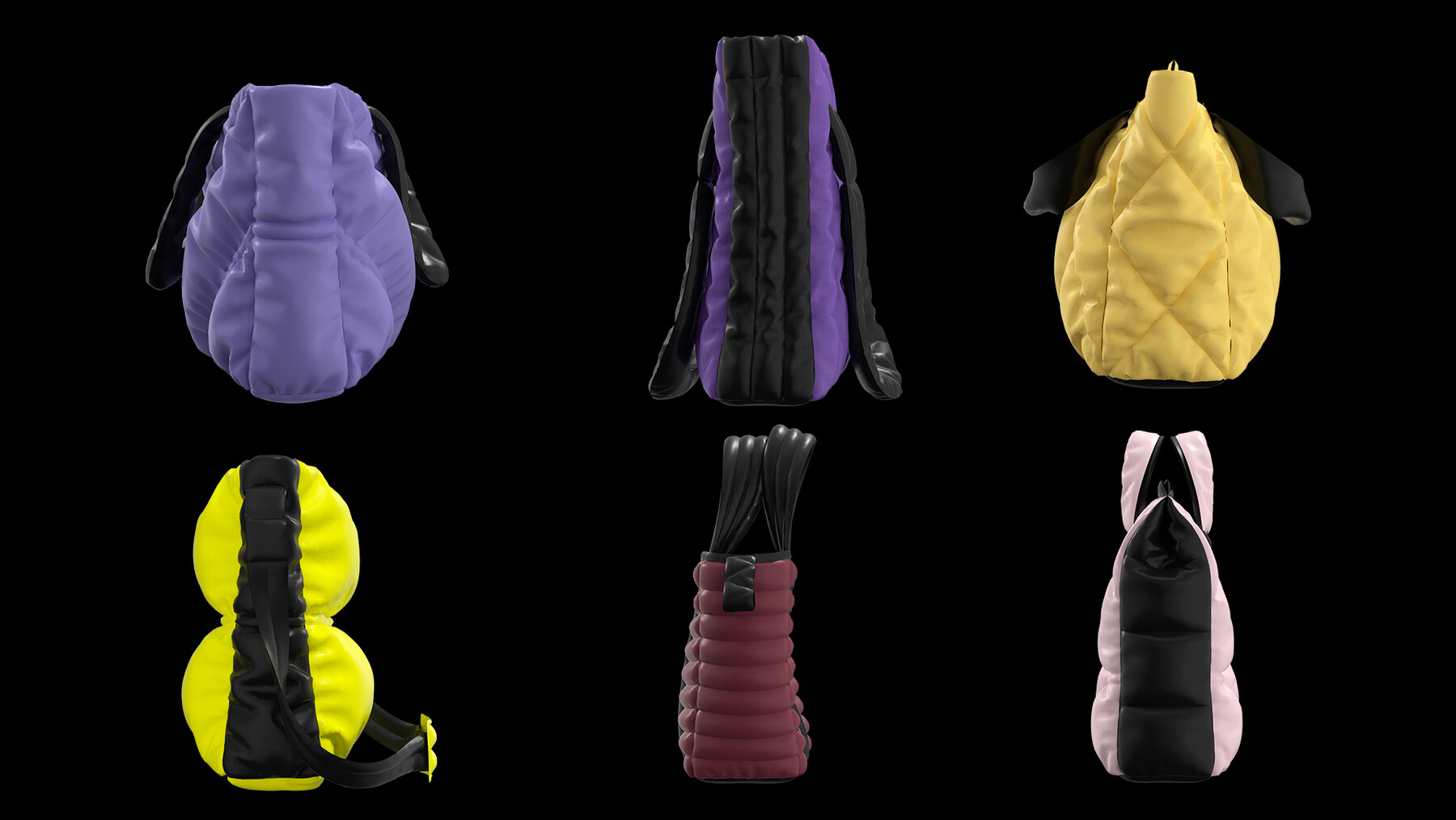 ArtStation - Future Fashion Waist Bag Fanny Pack #003 - Clo3D