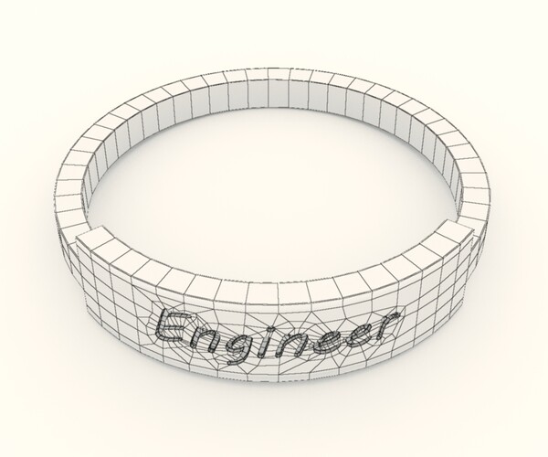 ArtStation Engineer Ring Female Platinum Resources