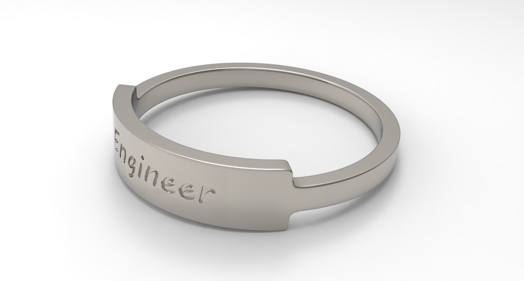 ArtStation Engineer Ring Female Platinum Resources