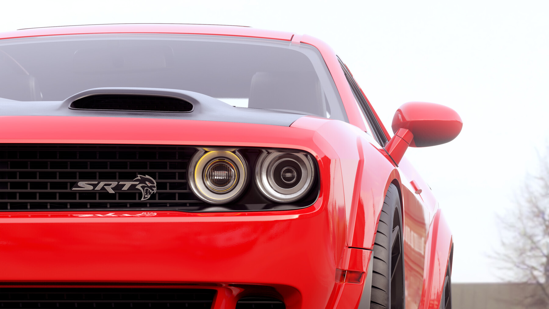 ArtStation - Dodge Challenger Hellcat redeye | Resources